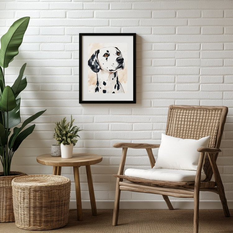 Custom Hand-Painted Water Colour Pet Portrait